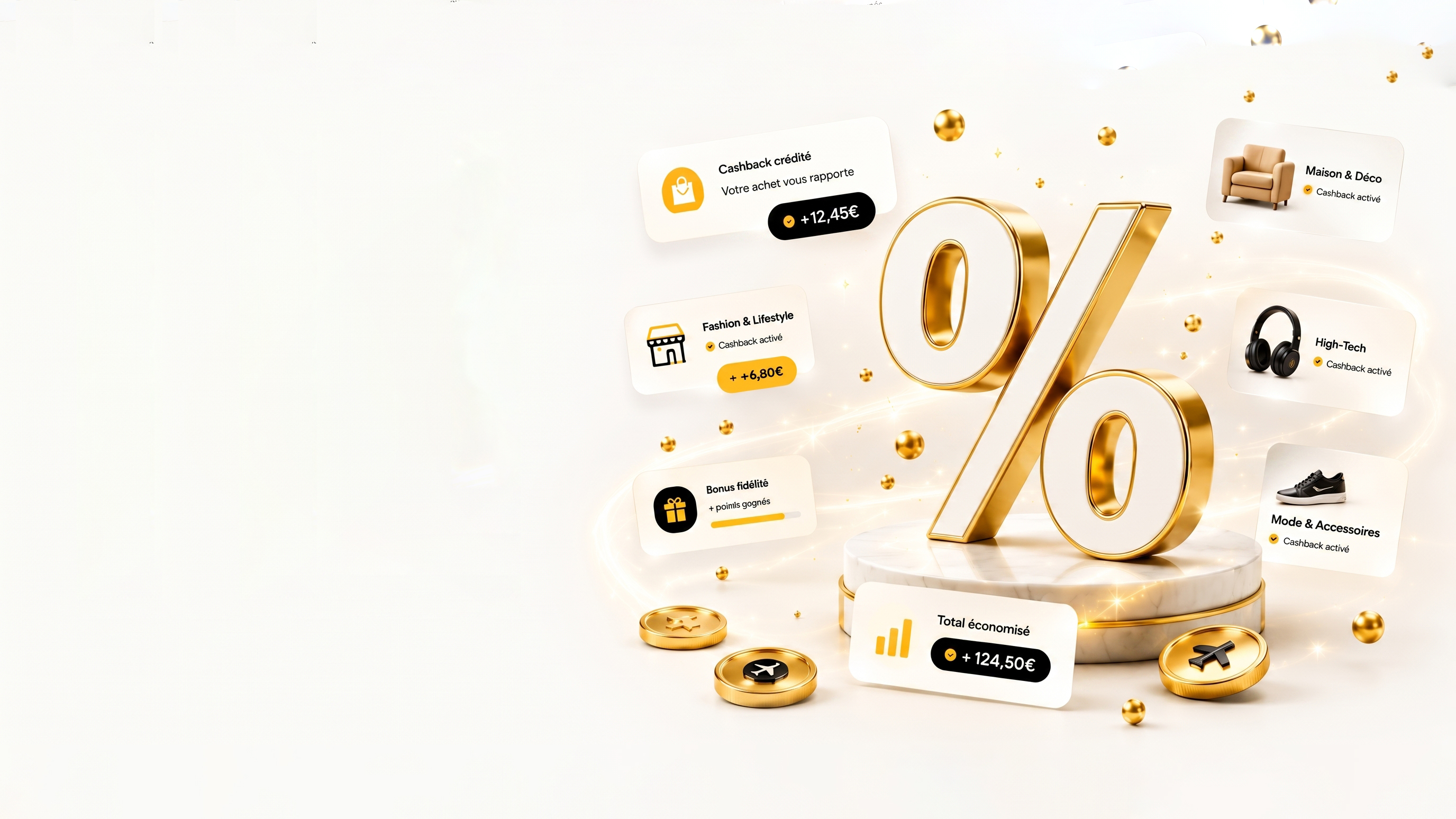 Découvrir les offres cashback ClickAndPlus